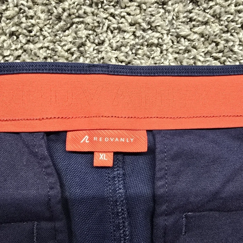Redvanly Collins Pull On Chino Pants Men Size XL (36)x 26 Blue